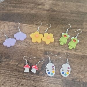 Colorful  Earrings Set NEW